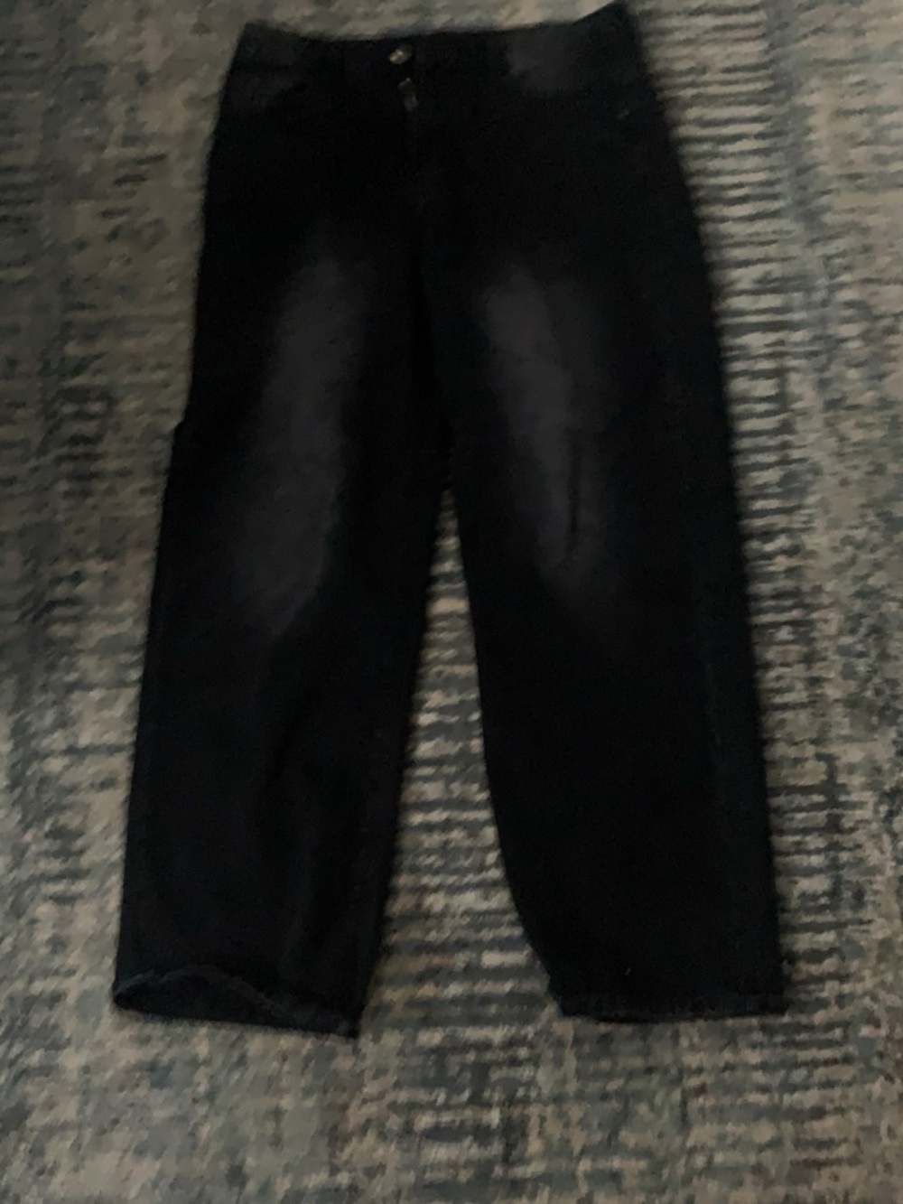 SHEIN Black Men’s Straight-Leg Denim Jeans